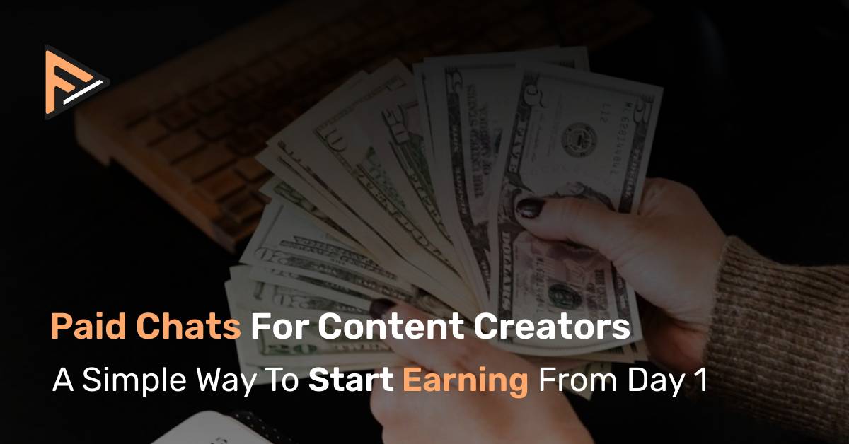 Paid chat for content creators